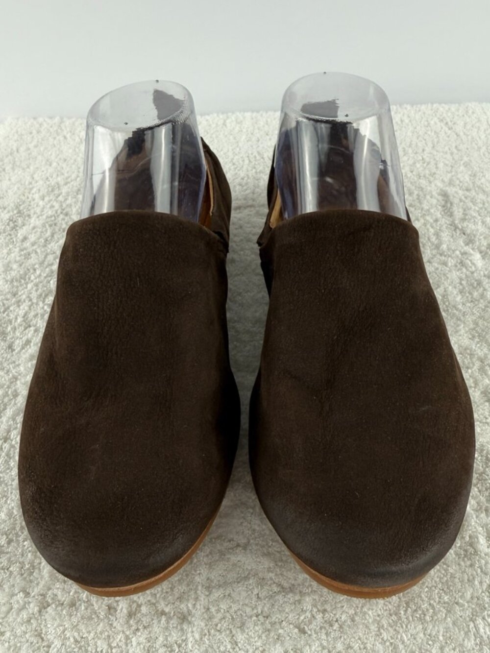 Soft Since 1976 Brown Leather Slip On Flats Loafers Comfort Shoes US 10